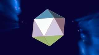 Dividing The Icosahedron Into Twenty Tetrahedra / Разделение икосаэдра на двадцать тетраэдров