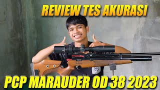 KESERUAN!!! tes akurasi senapan angin PCP MARAUDER OD 38 TERBAIK 2023 | PROMO MEI SPESIAL FREEONGKIR