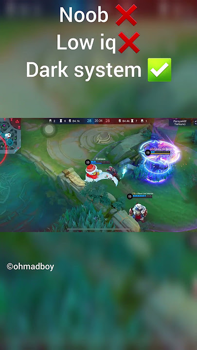 Moonton dark system players be like ☠️🗿 #mobilelegends #mobilelegendsbangbang #mlbbcreatorcamp #mlbb