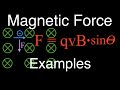 Magnetic Force on a Charged Particle Quiz
