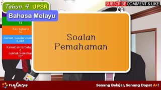 Tahun 4 | Bahasa Melayu | Soalan Pemahaman