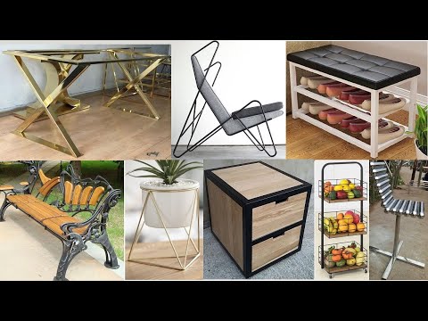 Modern metal furniture design ideas 2