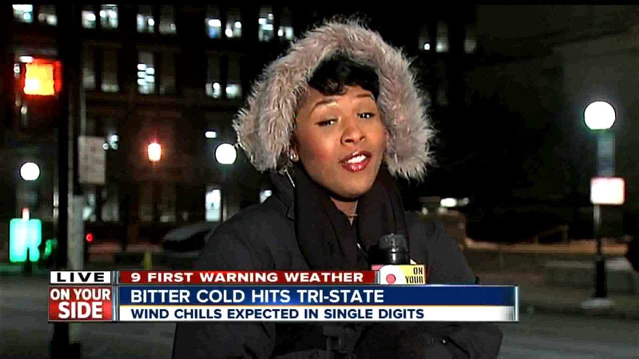 Bitter cold temperatures in Cincinnati - YouTube