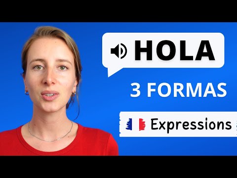 Cómo Se Dice HOLA En Francés ?? Pronunciación + Ejemplos - YouTube