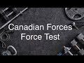 Canadian Forces- FORCE TEST