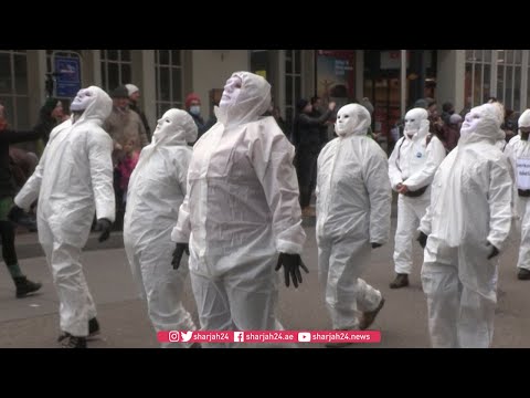 Thousands protest Covid curbs in Switzerland