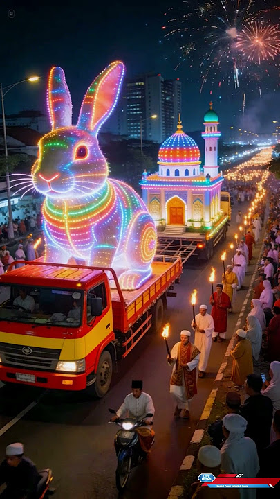 kelinci takbir keliling 2026 #takbiran #rabbit #kelinci #takbirkeliling