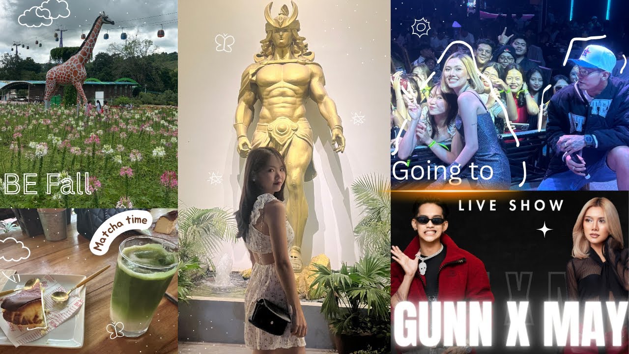 Unforgettable May & Gunn Live Show 🎶 ✨ + Pyin Oo Lwin Food & Nature Trip to BE Fall🍰🍃