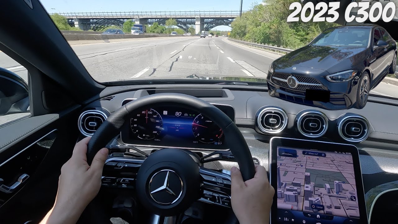 ⁣2023 Mercedes-Benz C300 POV Driving Impressions!