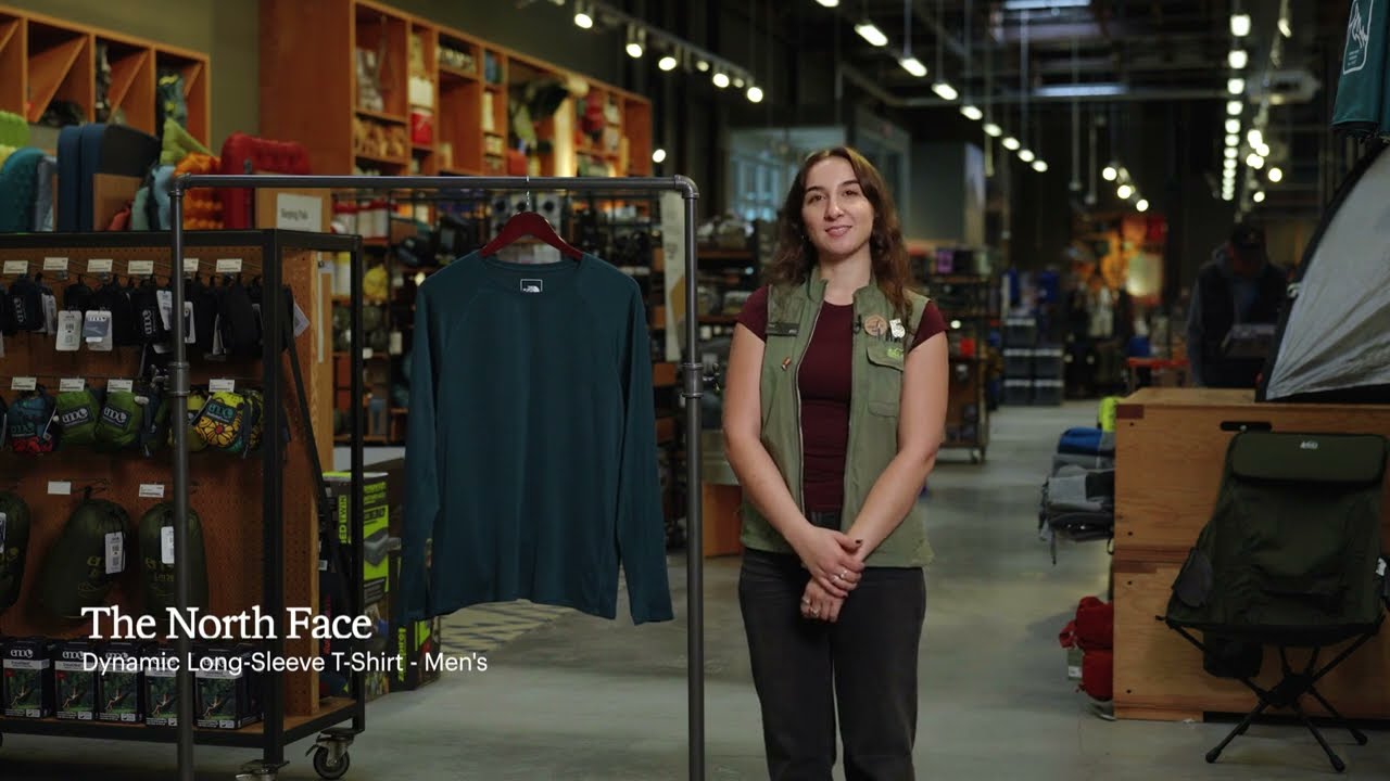 Preview of The North Face Dynamic Long-Sleeve T-Shirt - Men's Video