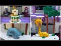 Decoración De Pastel Y Modelados De Animales En Fondant  + Montaje + Usé Colorante En Gel Y Licor