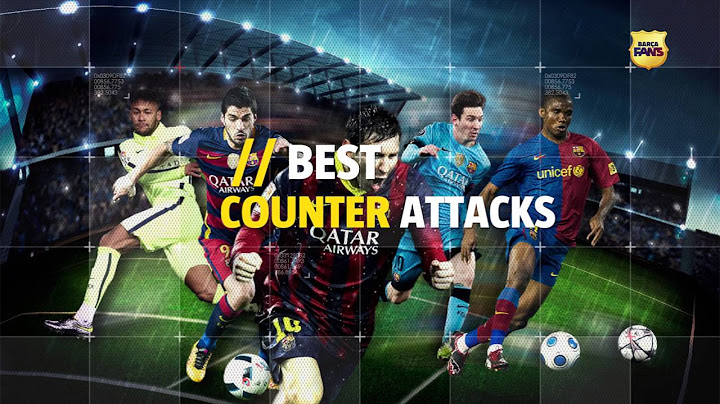 BARÇA FANS I Best Counter Attacks - Promo