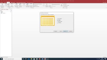 Access Crear formularios con el asistente