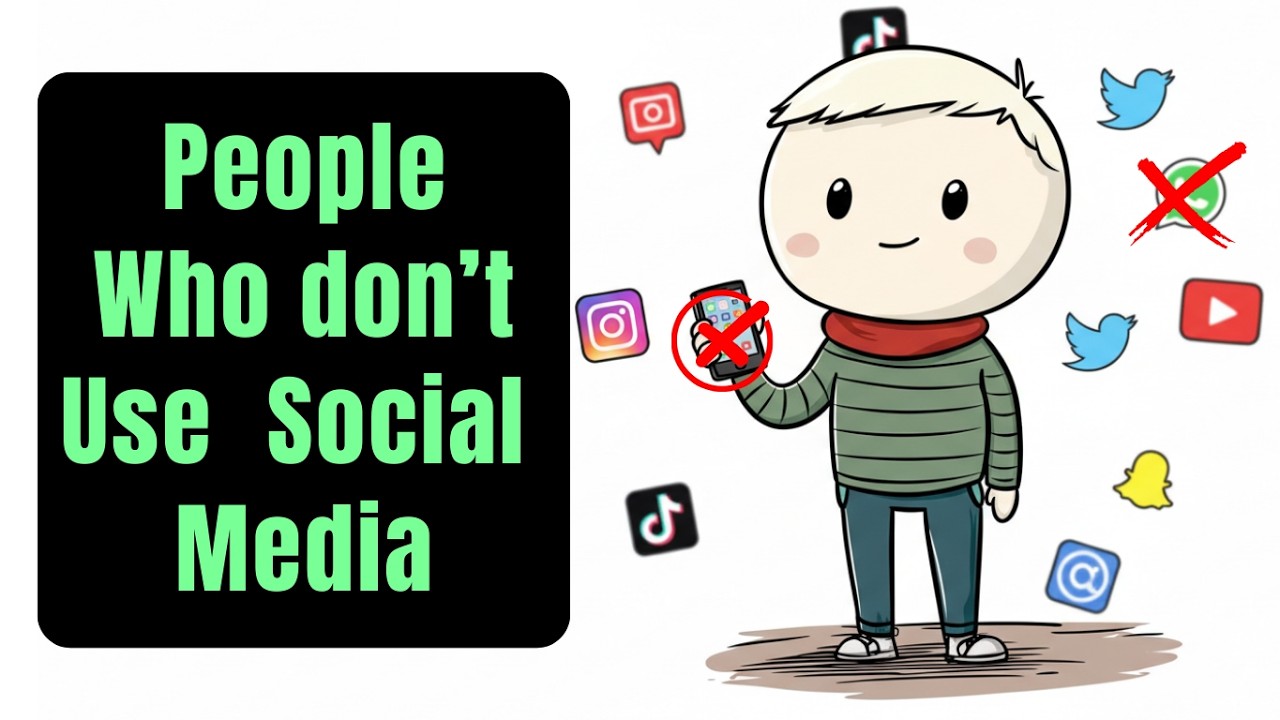 The Psychology of People Who Don’t Use Social Media (They’re Not What You Think) 🧠 #socialmedia