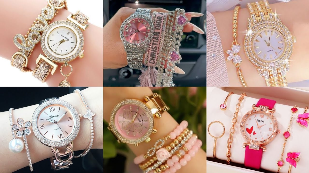 Most beautiful women watches collection 2026 latest party' wear girls watch ⌚ design 