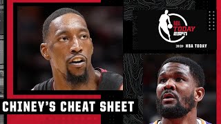 Deandre Ayton Vs. Bam Adebayo A Breakdown Ft. Chineys Cheat Sheet Nba Today