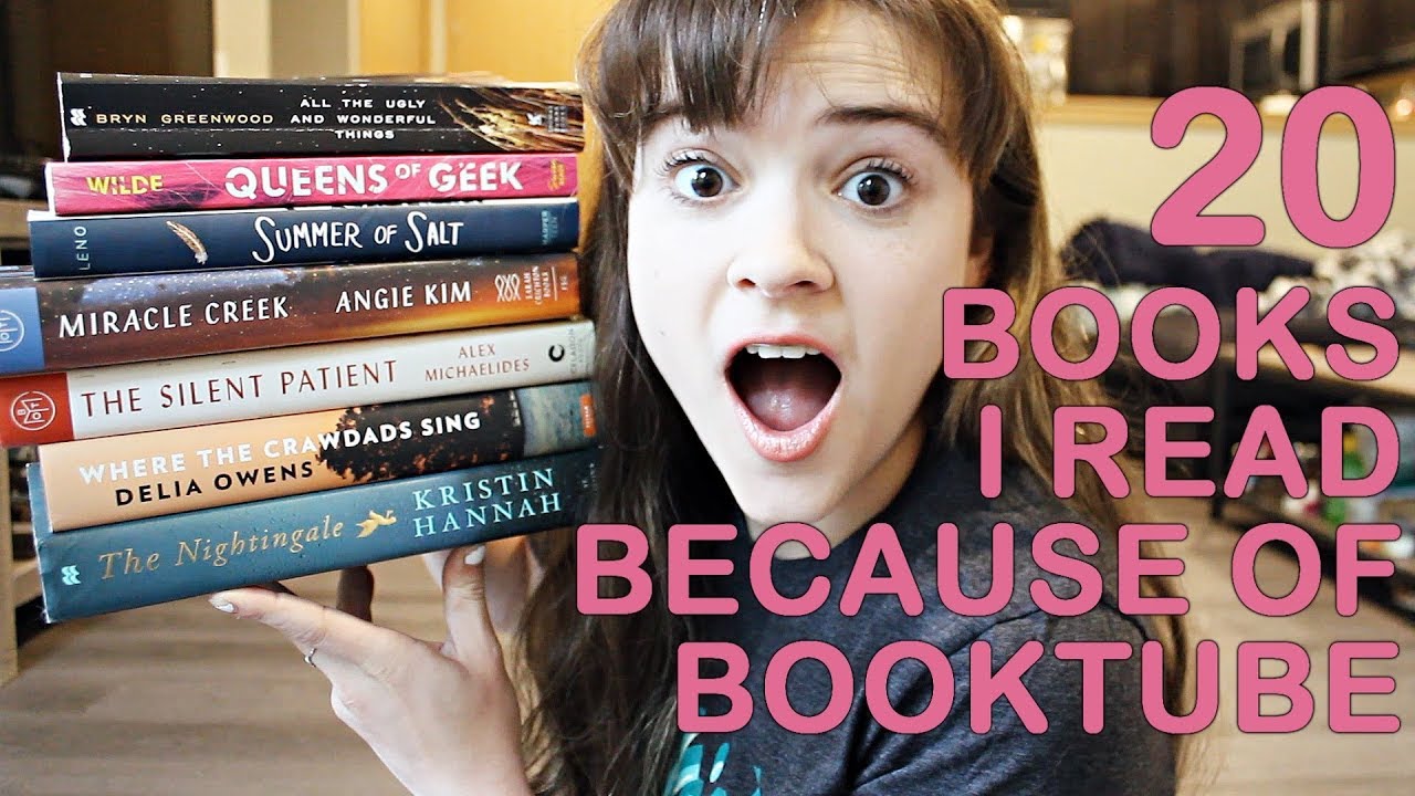 20 Books I Read Because of #BOOKTUBE || [Thanks for 20k!] - YouTube