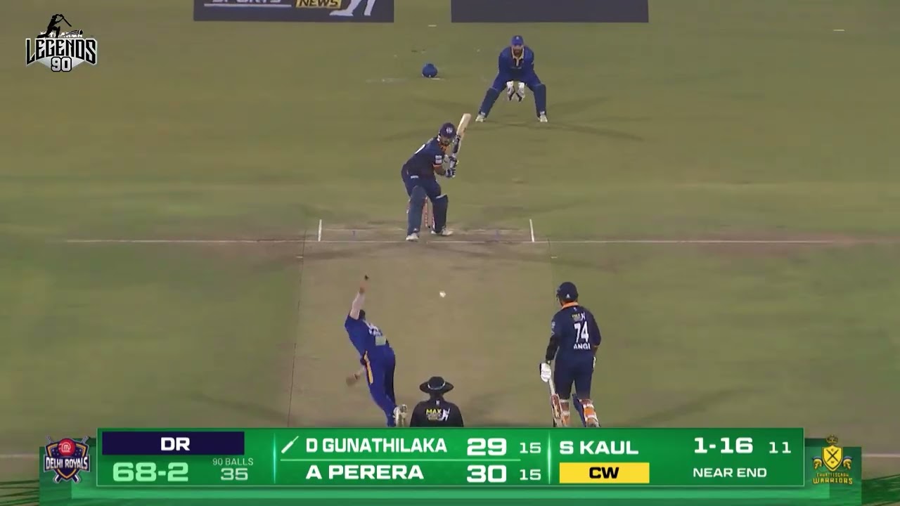 Danushka Gunathilaka Explosive 69 off 30 Balls | Sixes & Fours Highlights