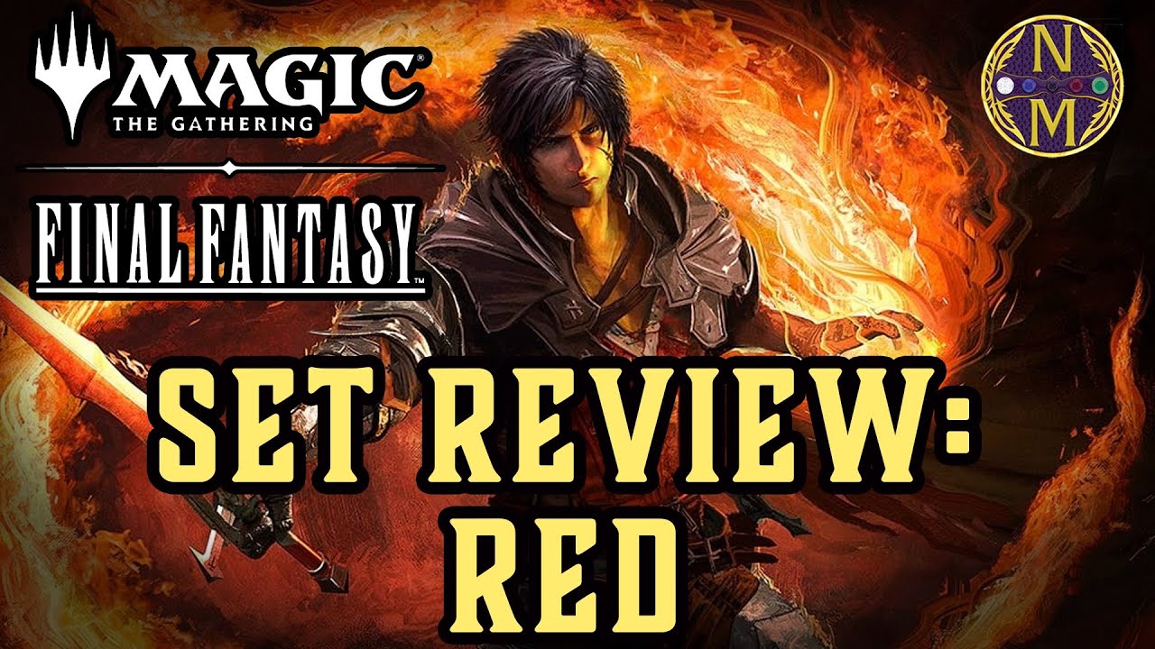final fantasy mtg set review Final Fantasy Set Review - Red