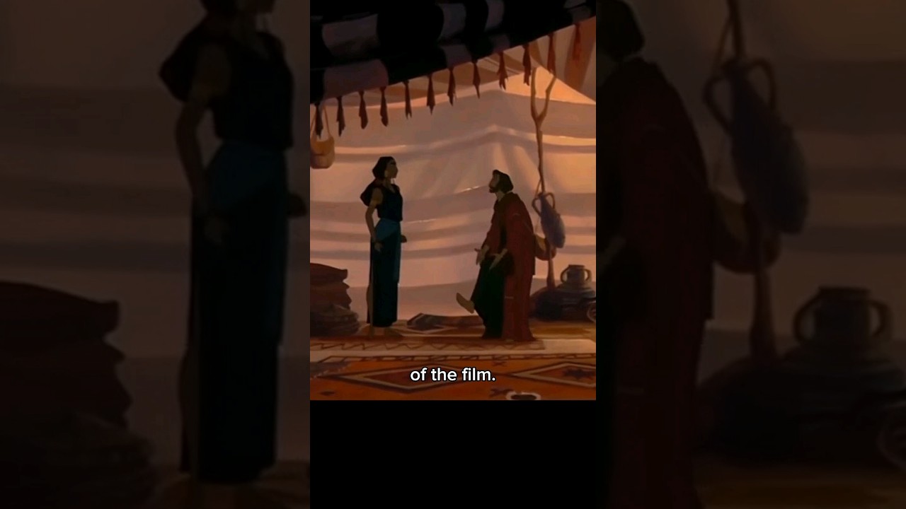 Moses in the Prince of Egypt did this in the movie
