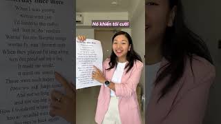 Học Tiếng Anh Qua Bài Hát Yesterday Once More Cùng Thủy! | Clarity English Hub