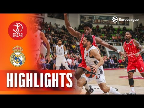The Last Minute DECIDER Hapoel Real Madrid R13 BASKETBALL HIGHLIGHTS 2025 26