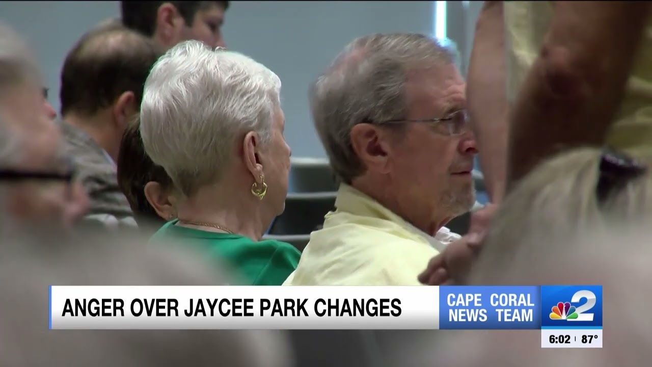 Tempers flare over Jaycee Park design plans at Cape Coral City Council meeting