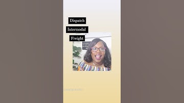 Freight Dispatcher: Intermodal Dispatcher