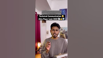 Technical Communication Aktu One Shot 🤯❌ 2025 |  Important Questions | Pyq 📑✅