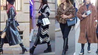 WINTER STREET STYLE in MILAN - What are People wearing in November?