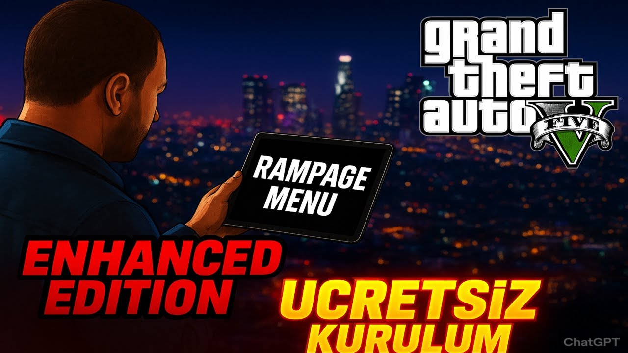 GTA 5 Enhanced Rampage Mod Menüsü Kurulumu - Türkçe Tam Rehber [2025] ✅