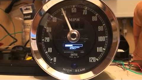 Smiths Arduino Speedometer