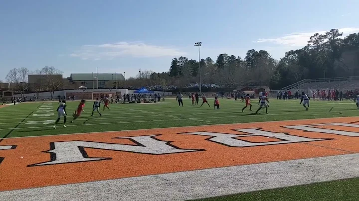 Landon Garretson 2026 QB Spring 2022 7v7 Clips