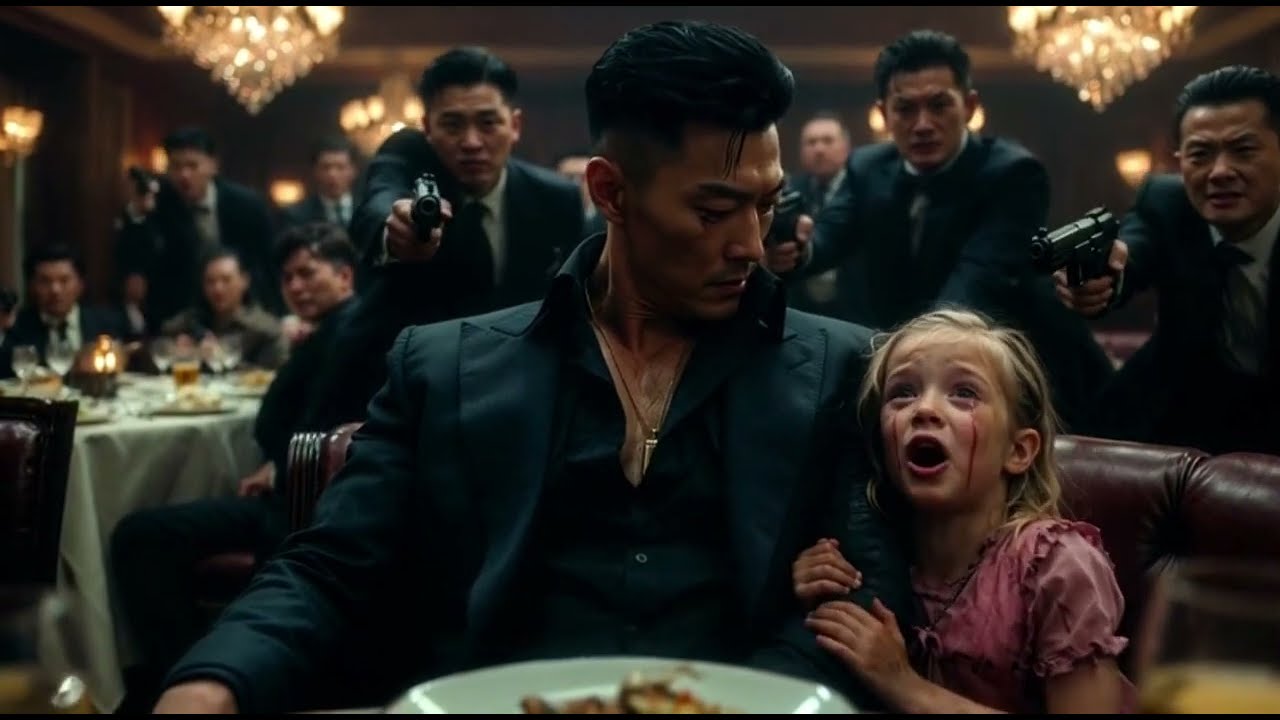 Little Girl Grabbed a Mafia Boss Crying, “That man is Hurting My Mom! —What He Did Shocked Everyone