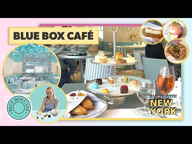 🍰 Breakfast at Tiffany's NYC - Afternoon Tea at the Blue Box Café NYC | October 2023 | NYC VLOG class=