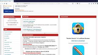 Blackboard Interface Overview