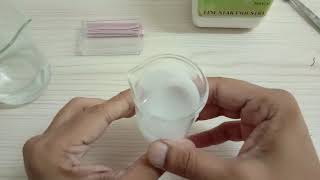 Reaction of Calcium oxide with water | Exothermic Reaction | Chemistry Demo