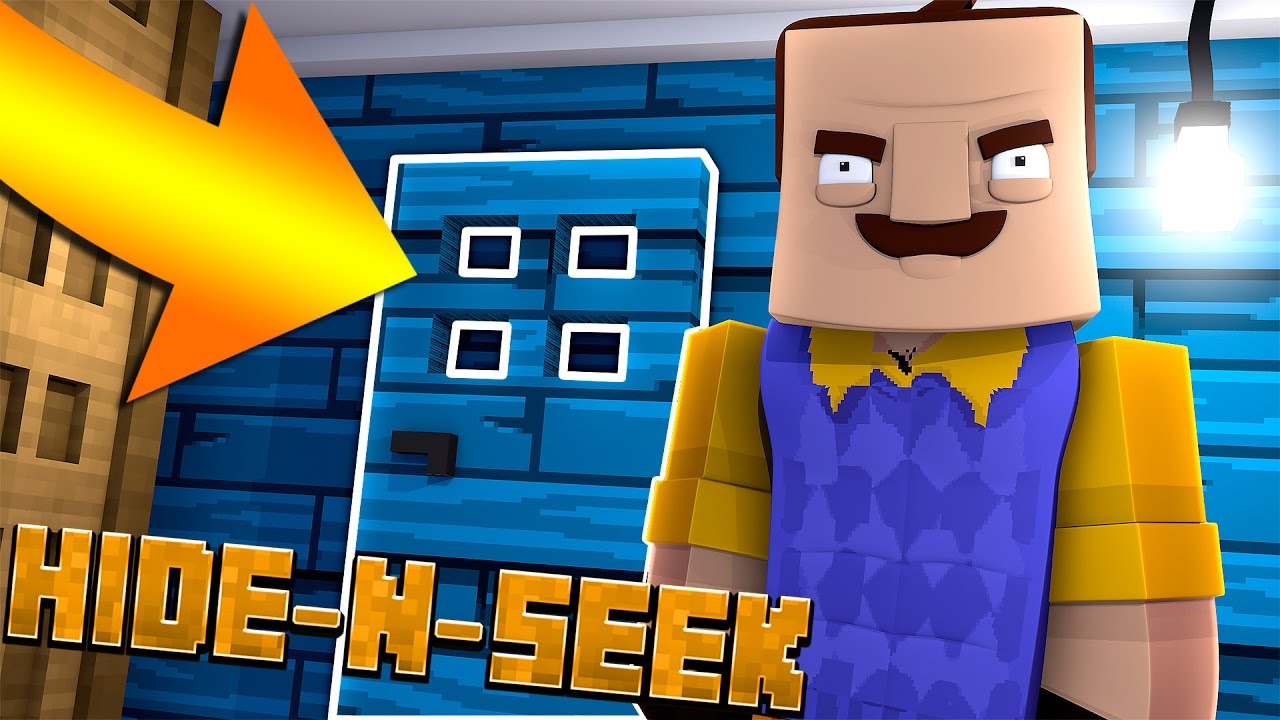 hello neighbor hide and seek minecraft