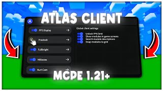 ATLAS CLIENT For MCPE 1.21+ [CRAZY FEATURES]🔥 screenshot 5