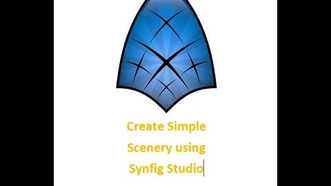 Class 11th || Synfig Studio || Create a scenery