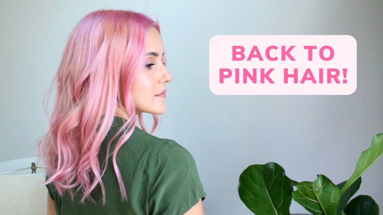 Finally going back to pink hair with AF Virgin Pink!