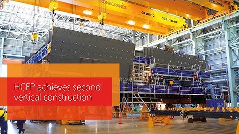 Hunter Class Frigate Program achieves second vertical construction