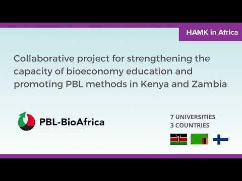 Introduction to HAMK in Africa