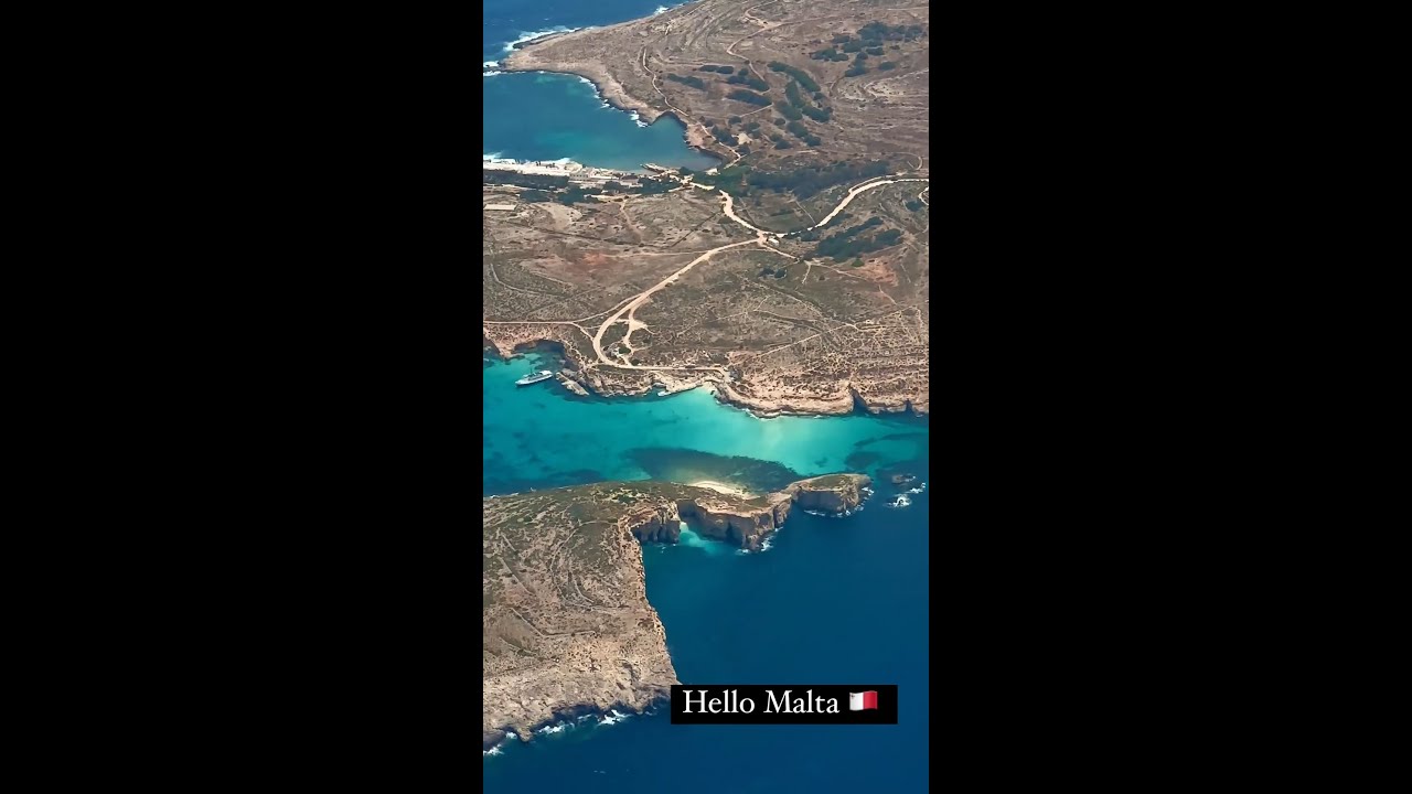 ✈️ An unforgettable landing in Malta! 🇲🇹✨