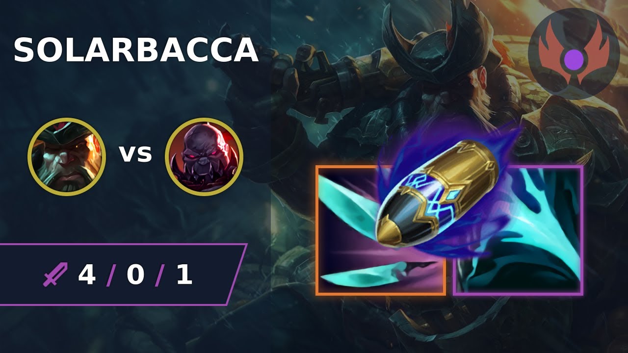 [ solarbacca ] Gangplank TOP vs Sion | NA MASTER | LOL Season 2023 ...