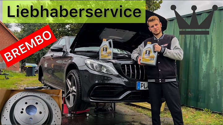 Liebhaberservice am C63 AMG W205 + Brembo Bremsen Upgrade💥