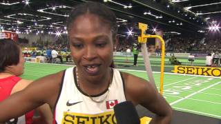 Iaaf Wic Portland 2016 - Crystal Emmanuel Gbr 60M W Round 1