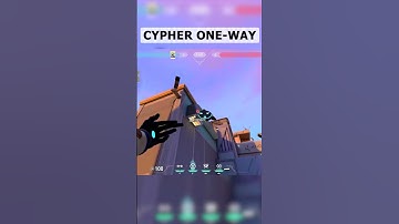 CYPHER ONE-WAY ON SUNSET #valorant #cypher #cage