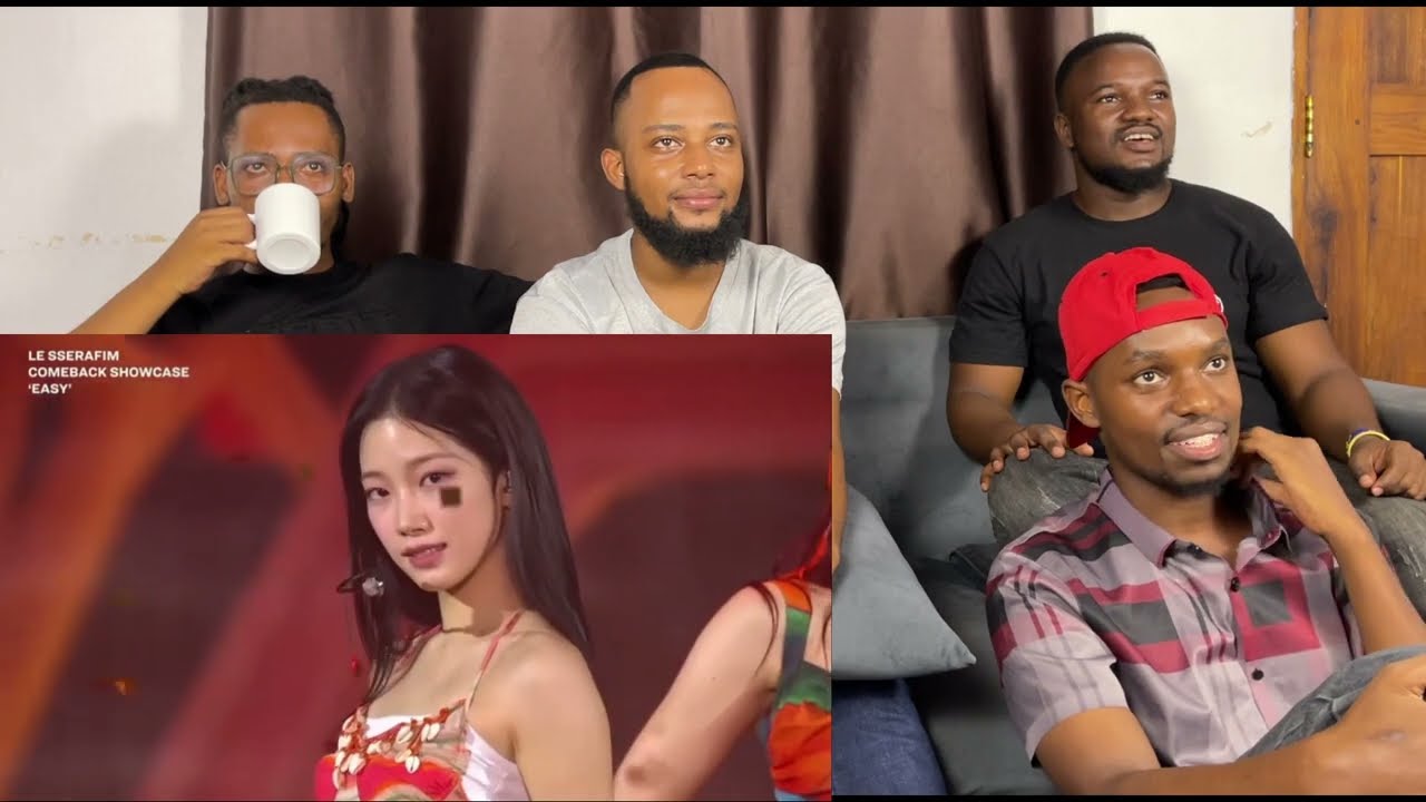 Africans React to LE SSERAFIM 'EASY' OFFICIAL MV + SMART @ LE SSERAFIM COMEBACK SHOWCASE 'EASY'