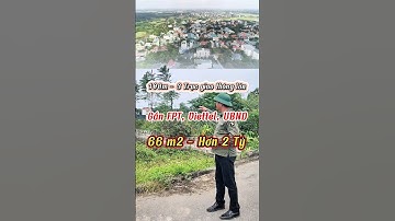 Đất nền gần Đại học FPT, Khu Công nghệ cao Hòa Lạc giá bán CỰC RẺ - chỉ hơn 2 Tỷ - Sát 3 đường lớn